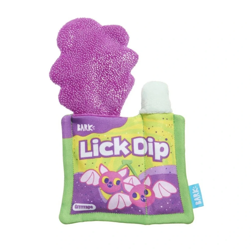 Bark Lick Dip Halloween Candy Crazy Crinkle Squeaker Dog Toy Gift for Pet New‎